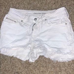 calvin klein shorts (size 4)